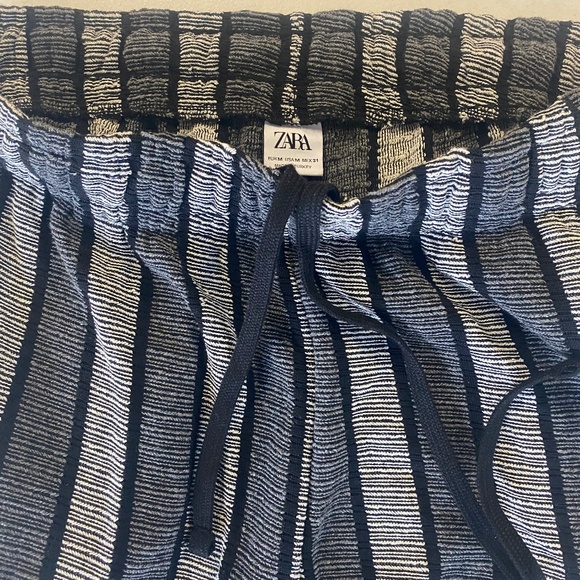 Zara stripe draw string pant - Picture 3 of 4